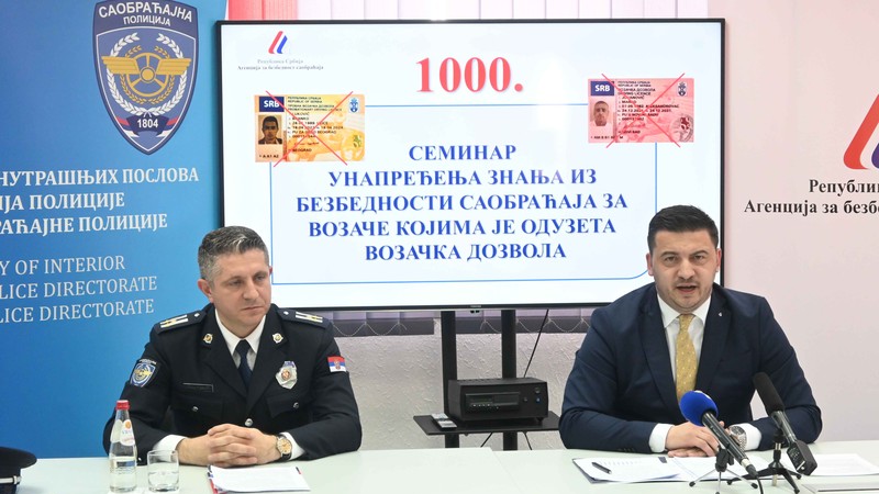 Prošle godine zabeležen rekordan broj saobraćajnih prekršaja